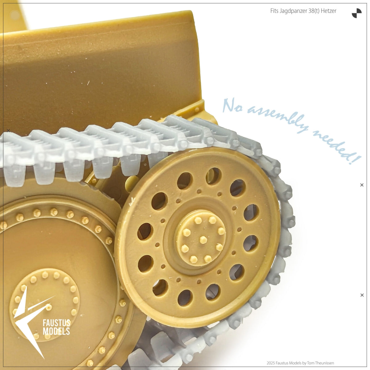Faustus Models FM35033 Jagdpanther G2 Engine Details 1/35