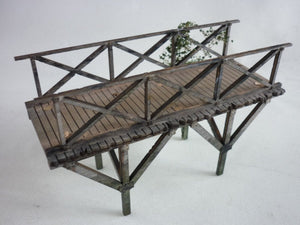 RT-Diorama 35518 Wooden bridge (small) 1/35 – Bild 4