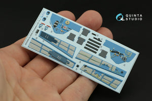 Quinta Studio QD32095 Su-30SM 3D-Printed &amp;amp; coloured Interior on decal paper (conversion for Trumpeter Su-30MKK ) 1/32 – imagen 6