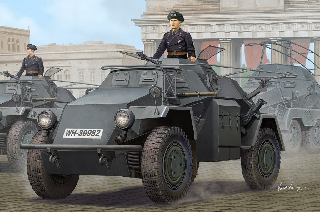 Hobby Boss 83817 German Sd.Kfz.223 Leichter Panzerspahwagen (1st Series) 1/35