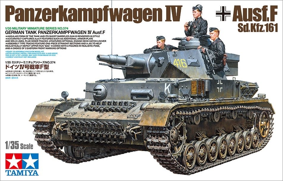 Tamiya 35374 Panzerkampfwagen IV Ausf. F 1/35 – Bild 2