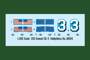 Hobby Boss 86515 USS Hawaii CB-3 1/350 – imagen 4