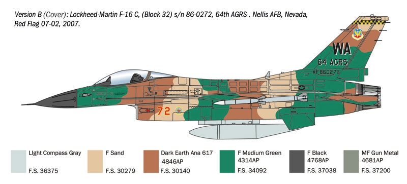 Italeri 35105 F-16C Fighting Falcon - WAR THUNDER 1/48 – image 21