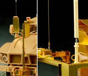 Voyager Model PEA298 Modern US M-ATV MRAP Rhino Anti IED Device sets (For KINETIC Model K61007) 1/35 – image 2