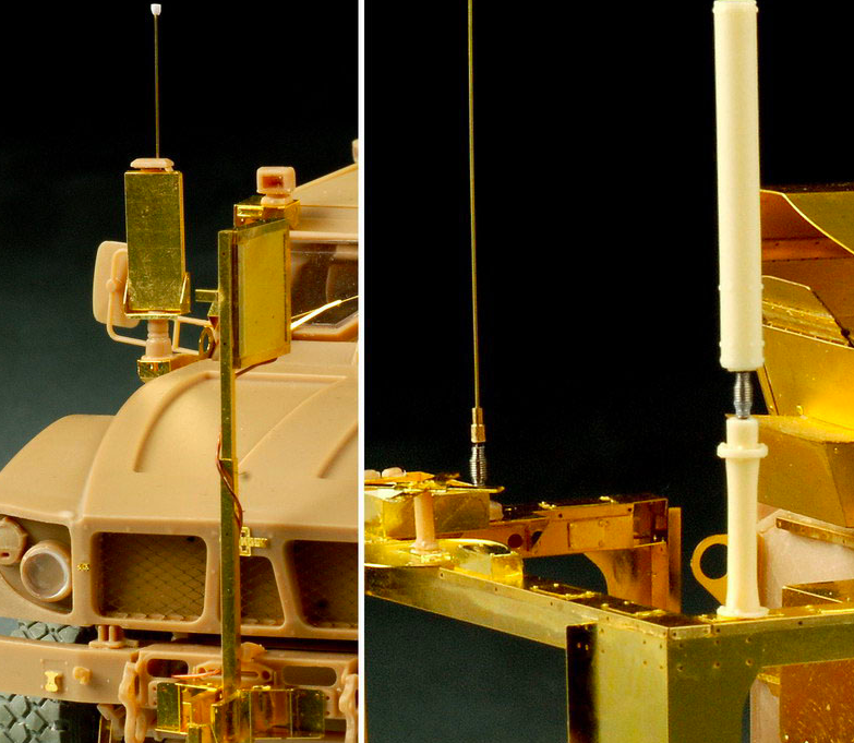 Voyager Model PEA298 Modern US M-ATV MRAP Rhino Anti IED Device sets (For KINETIC Model K61007) 1/35 – image 2