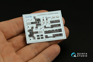 Quinta Studio QD48014 Mitsubishi T-2 3D-Printed coloured Interior on decal paper (Hasegawa) 1/48 – Bild 4