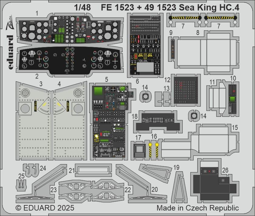 Eduard 491523 Sea King HC.4 AIRFIX 1/48 – Bild 2