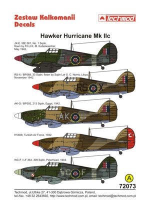 Techmod 72073 - Hawker Hurricane IIc 1/72 – immagine 2