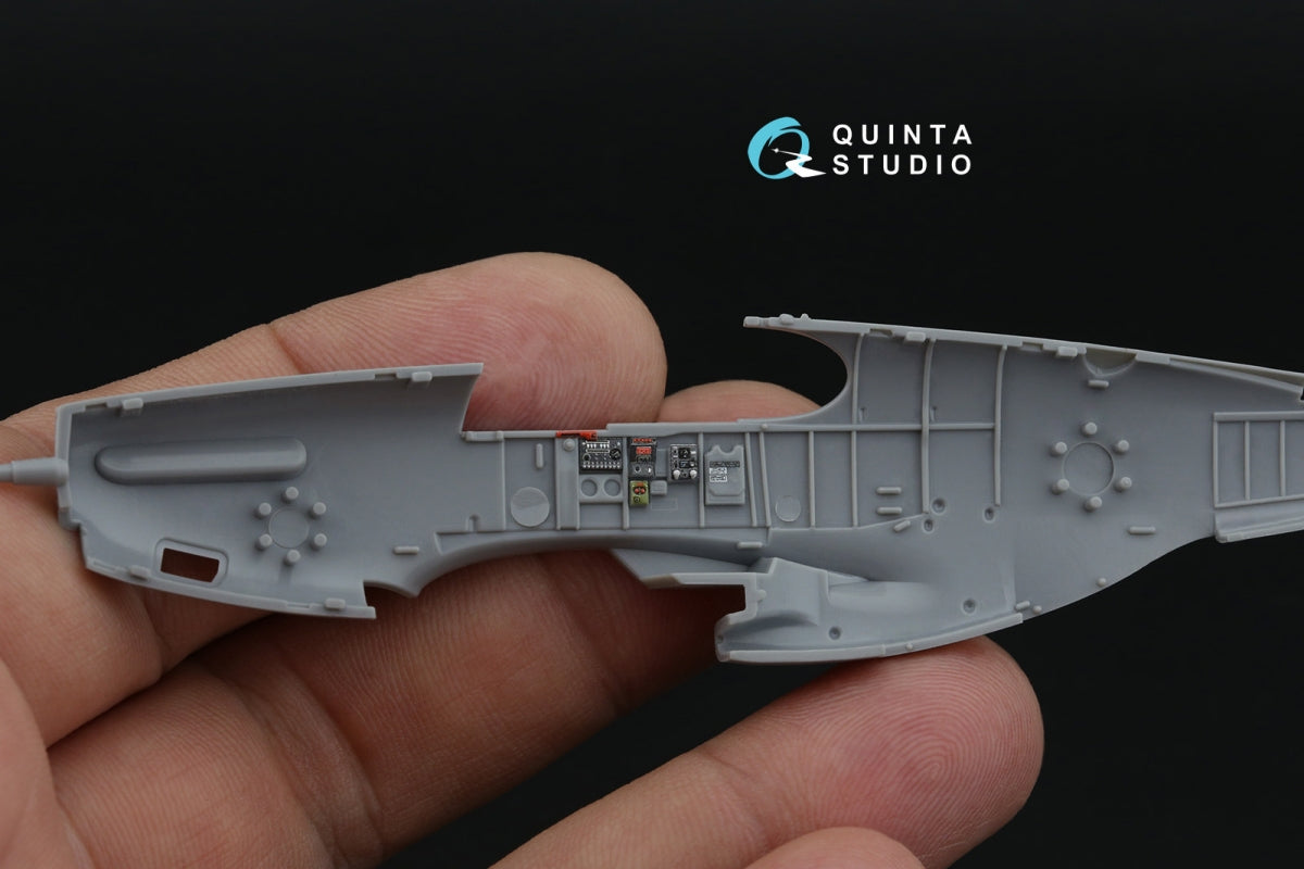 Quinta Studio QD72219 P-51B/P-51C Mustang 3D-Printed &amp;amp; coloured Interior on decal paper (Arma Hobby) 1/72 – immagine 5