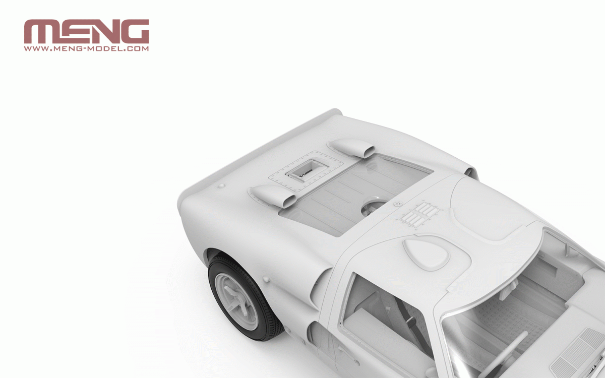 Meng Model CS-004 Ford GT40 Mk.II 1/24 – image 7