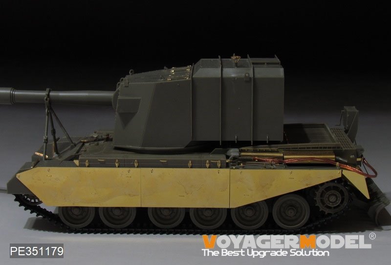 Kit de mise à niveau Voyager Model PE351179 pour char lourd britannique moderne FV 4005 II (pour AFV AF35405) à l&amp;#39;échelle 1/35 – image 9