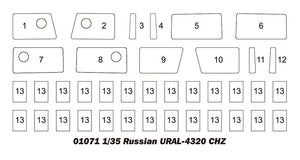Trumpeter 01071 Russian URAL-4320 CHZ 1/35 – Bild 5