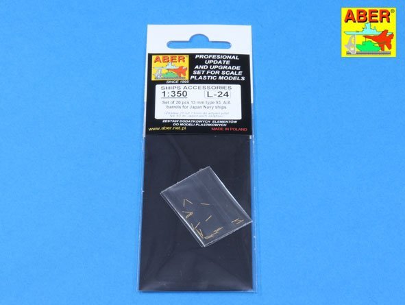 Aber 350L-24 20 luf 13 mm do artylerii p-lot typ93 1/350 – immagine 3