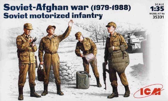 ICM 35331 Guerre soviéto-afghane 1979-1988 Infanterie motorisée soviétique (1/35)