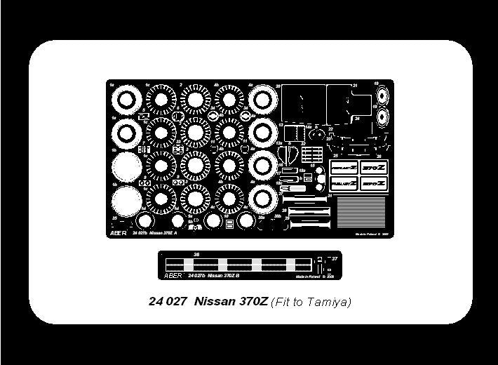 Aber 24027 Nissan 370Z 1/24 – imagen 9
