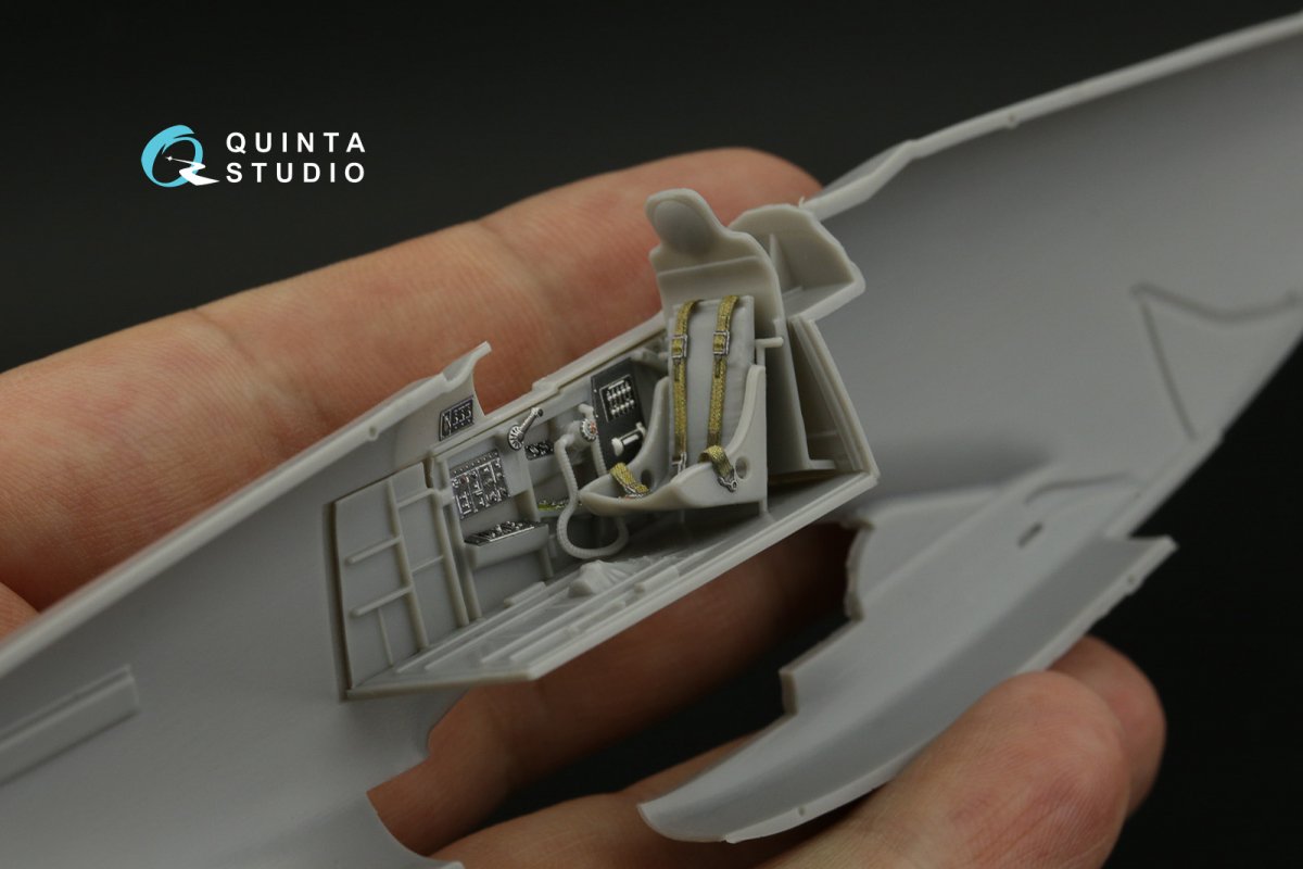 Quinta Studio QD48364 F-82G Twin Mustang 3D-Printed &amp;amp; coloured Interior on decal paper (Modelsvit) 1/48 – zdjęcie 7