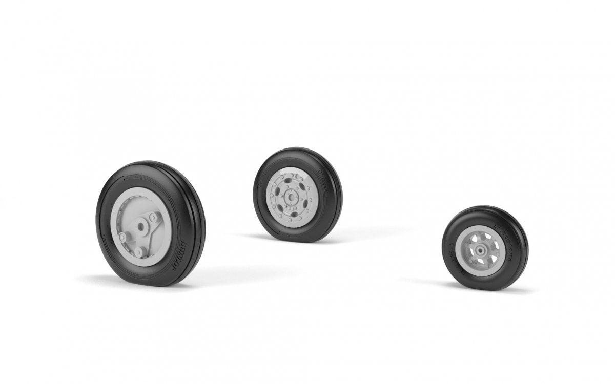 Armory Models AW48406 Hawker Hunter wheels w/ weighted tyres 1/48 – immagine 6