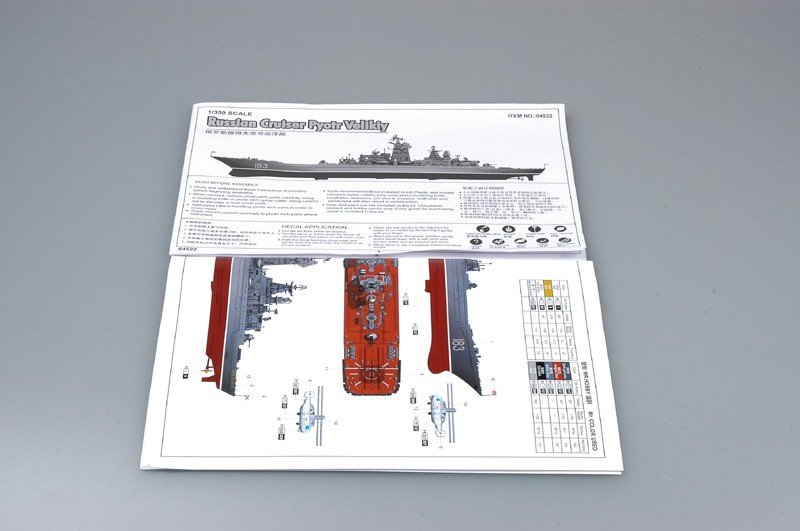 Trumpeter 04522 Russian Cruiser Pyotr Velikiy 1/350 – immagine 8