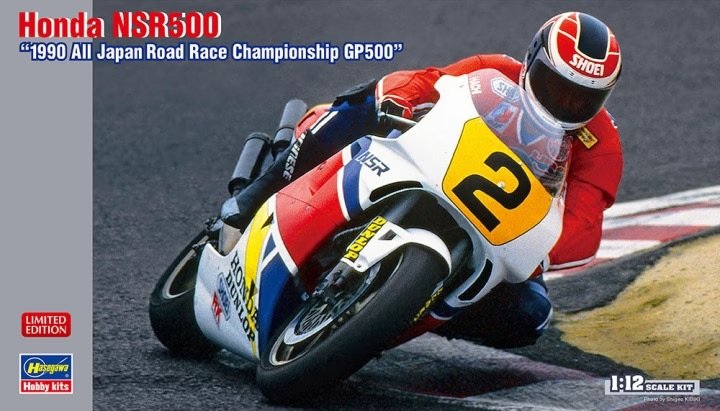 Hasegawa 21744 Honda NSR500 &amp;quot;1990 All Japan Road Race Championship GP500&amp;quot; 1/12