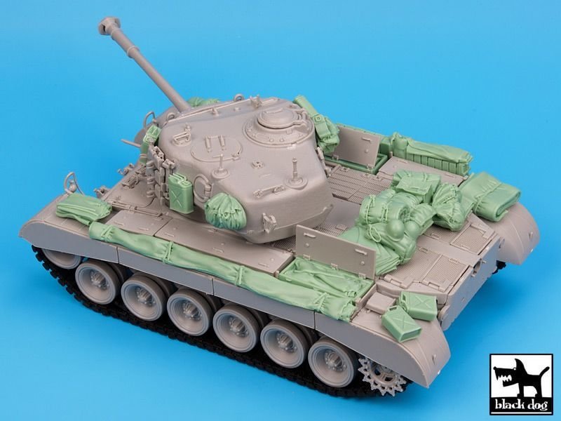 Black Dog T35060 US M -26 Pershing accesorie set 1/35 – imagen 4