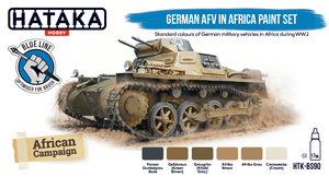 Hataka HTK-BS90 BLUE LINE – Set de peinture pour véhicules blindés allemands en Afrique (6 x 17 ml) – image 2