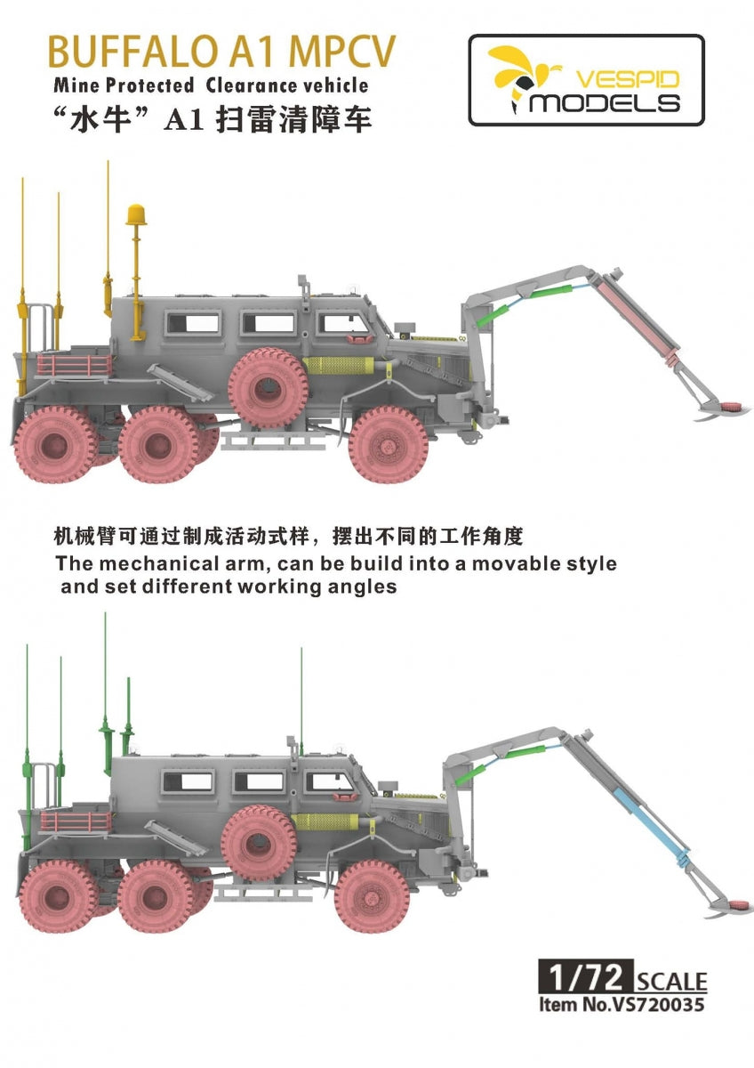 Vespid Models VS720035 US Buffalo MPCV 1/72 – zdjęcie 5