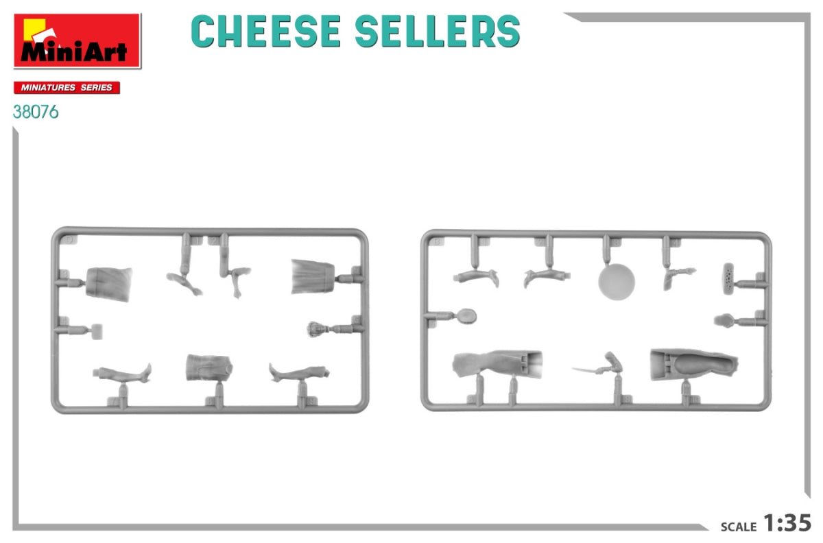 MiniArt 38076 CHEESE SELLERS 1/35 – Bild 4