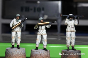 Border Model BT-013 German 88mm Gun Flak36 w/6 anti-aircraft artillery crew members 1/35 – imagen 7