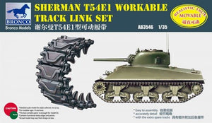 Bronco AB3546 Sherman T54E1 Workable Track Link Set 1/35