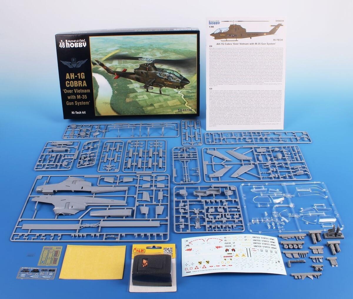 Special Hobby 48230 AH-1G Cobra ‘Over Vietnam with M-35 Gun System’ Hi-Tech Kit 1/48 – imagen 2