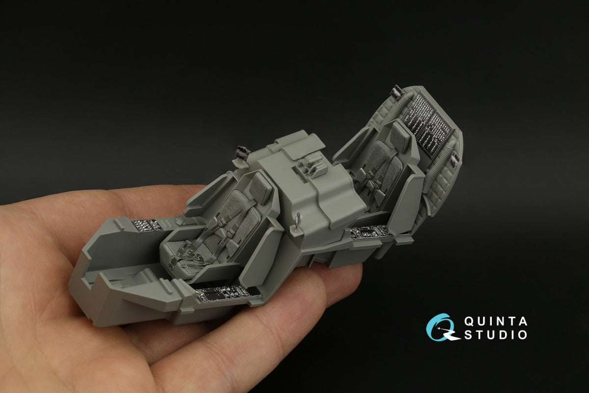 Quinta Studio QD+35106 AH-64D 3D-Printed &amp;amp; coloured Interior on decal paper (Takom) (with 3D-printed resin parts) 1/35 – Bild 8