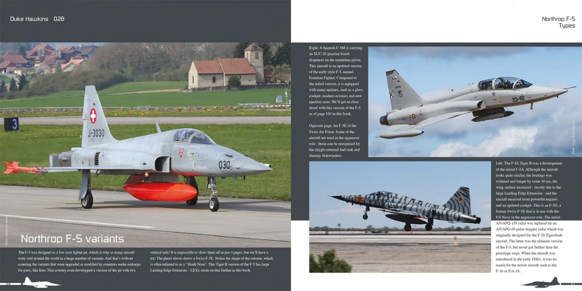 HMH Publications DH-028 Northrop F-5 Freedom Fighter &amp;amp; Tiger II - Aircraft in Detail 028 (English Version) – image 2