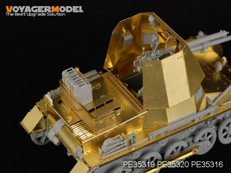 Voyager Model PE35319 WWII German 47mm PaK(t) Panzerjager I Basic For DRAGON 6230 1/35 – image 4