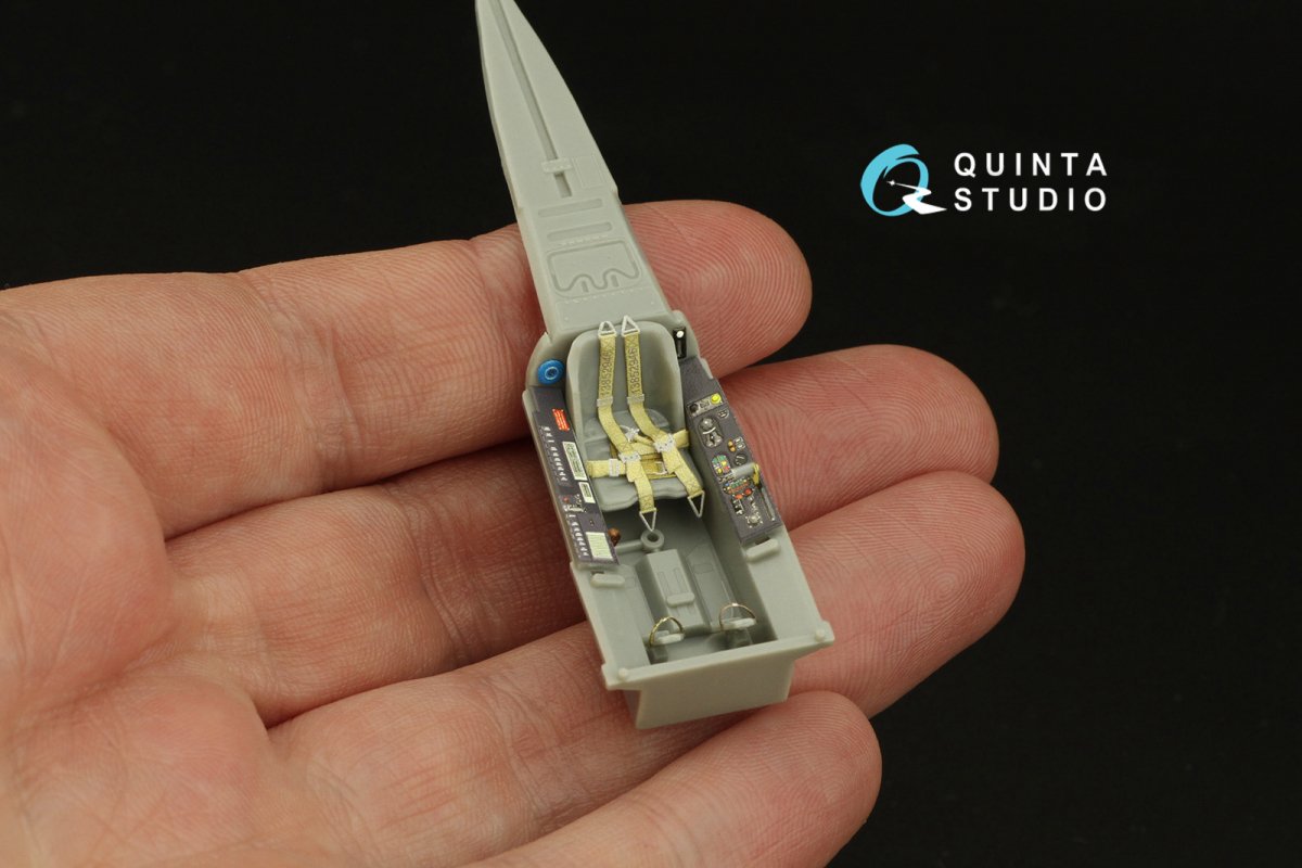 Quinta Studio QD48313 Fw 190A-3 3D-Printed &amp;amp; coloured Interior on decal paper (Hasegawa) 1/48 – zdjęcie 10