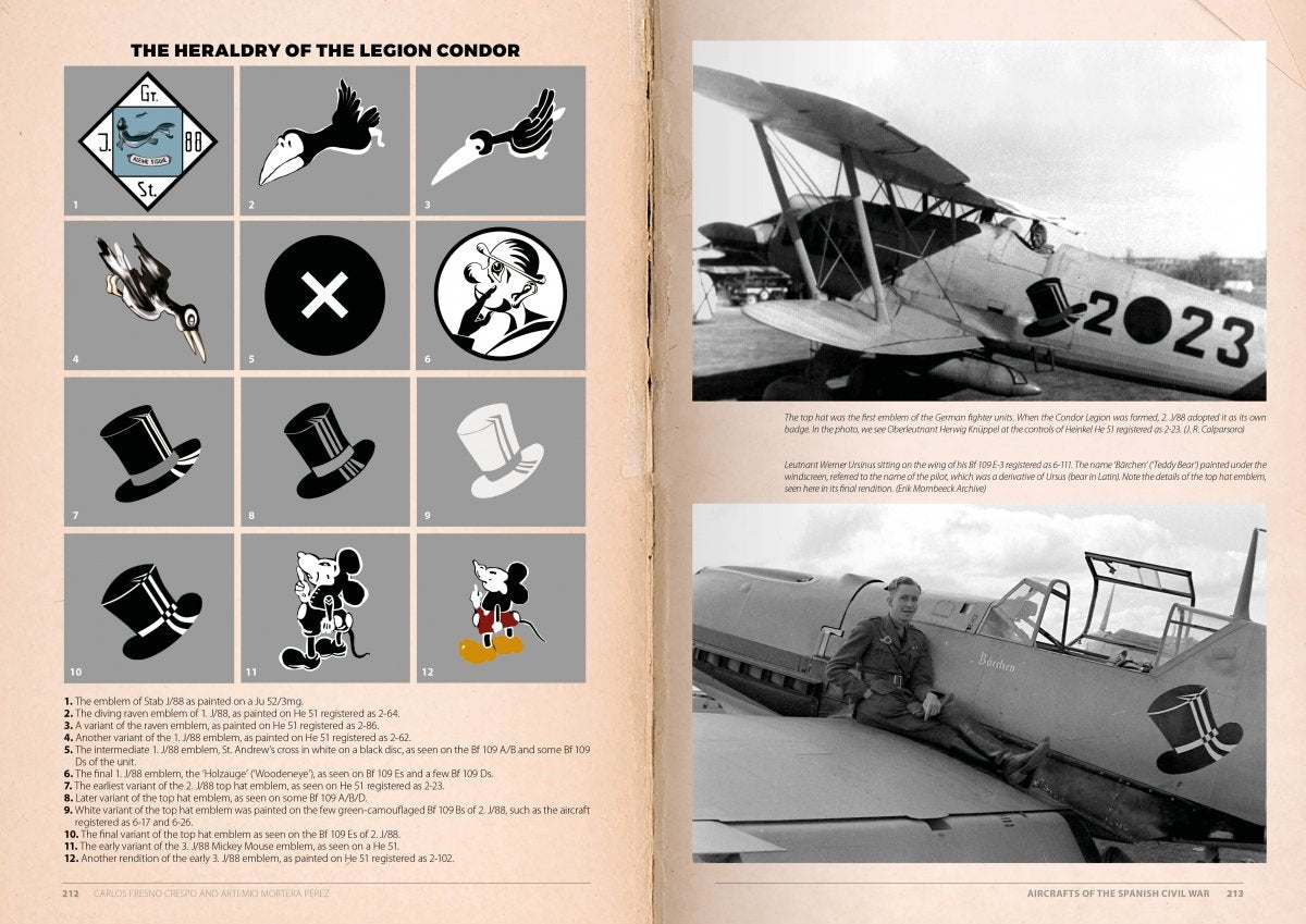 502 Abteilung ABT713 AIRCRAFT OF THE SPANISH CIVIL WAR 1936-1939 – zdjęcie 14