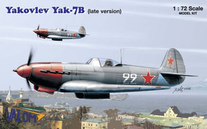 Valom 72040 Yakovlev Yak-7B (late version) 1/72