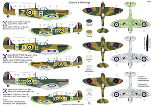Kovozavody Prostejov KPM0306 Spitfire Mk.IIa „Aces“ 1/72 – Bild 2