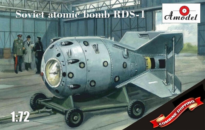 A-Model NA 72001 Soviet nuclear bomb RDS-1 1/72