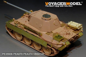 Voyager Model PE35936 WWII German Panther D w/&amp;quot;Stadtgas&amp;quot; Fuel Tanks Basic For MENG TS-038 1/35 – imagen 8