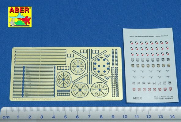 Aber 16001 German helmets - liners, chinstrap 1/16 – imagen 2
