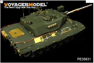 Voyager Model PE35631 Modern German Leopard 1A3 MBT (B ver include Gun barrel）(For MENG TS-007) 1/35 – Bild 2