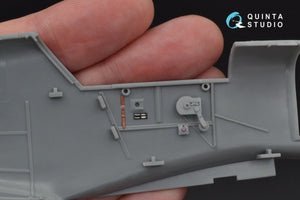 Quinta Studio QD32046 Bf 109G-10 3D-Printed &amp;amp; coloured Interior on decal paper (for Trumpeter kit) 1/32 – imagen 8