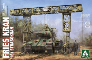 Takom 2109 FRIES KRAN 16t Strabokran, 1943/44 Production 1/35