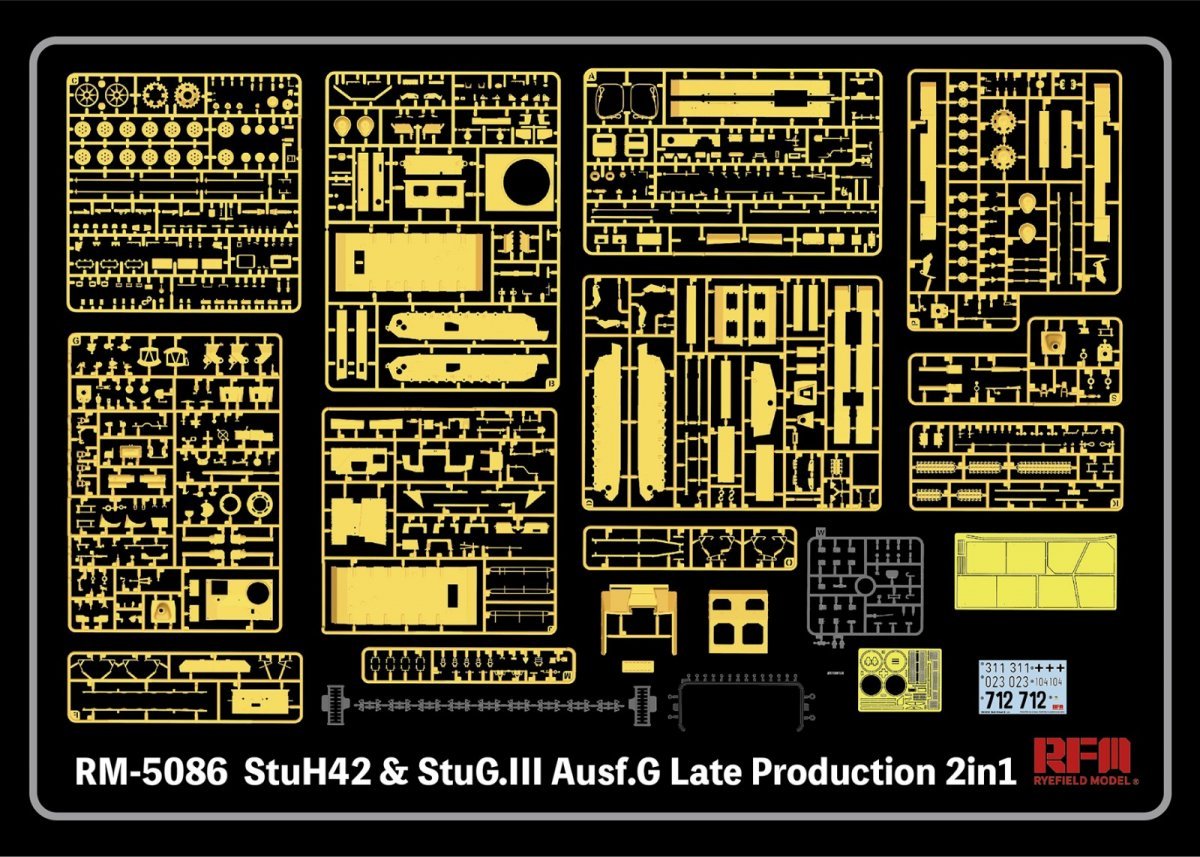 Rye Field Model 5086 StuH42 &amp;amp; StuG.III Ausf.G Late Production 1/35 – Bild 4