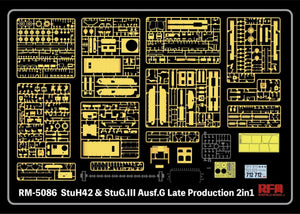 Rye Field Model 5086 StuH42 &amp;amp; StuG.III Ausf.G Late Production 1/35 – Bild 4