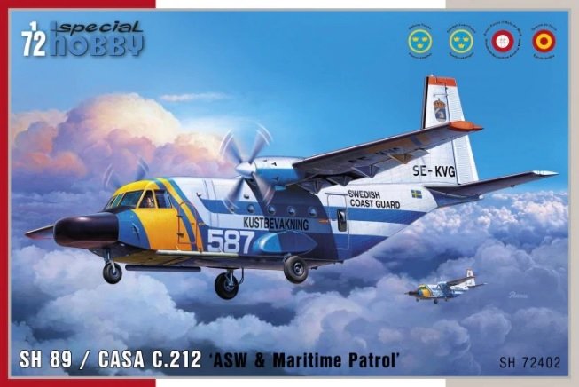 Special Hobby 72402 SH 89 / CASA C.212 « ASW &amp;amp; Patrouille maritime » 1/72