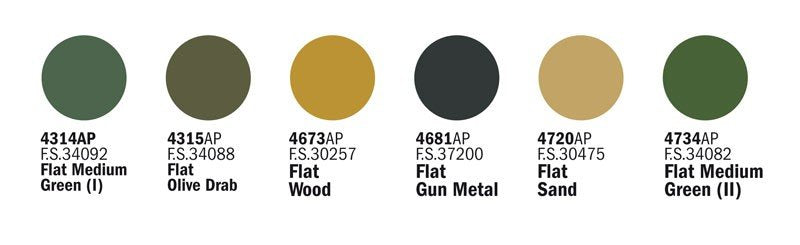 ITALERI 440AP - WWII Military Allied Army - Acrylic Set – image 2