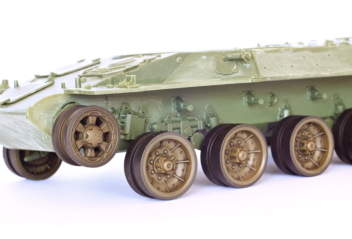 QuickWheel QW-121 AMX-30 / AUF1 155mm - MENG 1/35 – Bild 3