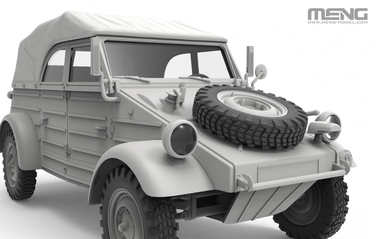 Meng Model VS-016 German Pkw.K1 Kubelwagen Type 82 (Eastern Front) 1/35 – Bild 11