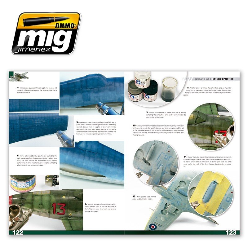AMMO of Mig Jimenez 6052 ENCYCLOPEDIA OF AIRCRAFT MODELLING TECHNIQUES VOL.3: PAINTING (ENGLISH) – zdjęcie 5
